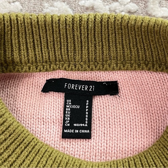 Forever 21 Chunky Colorblock Sweater - Picture 12 of 13
